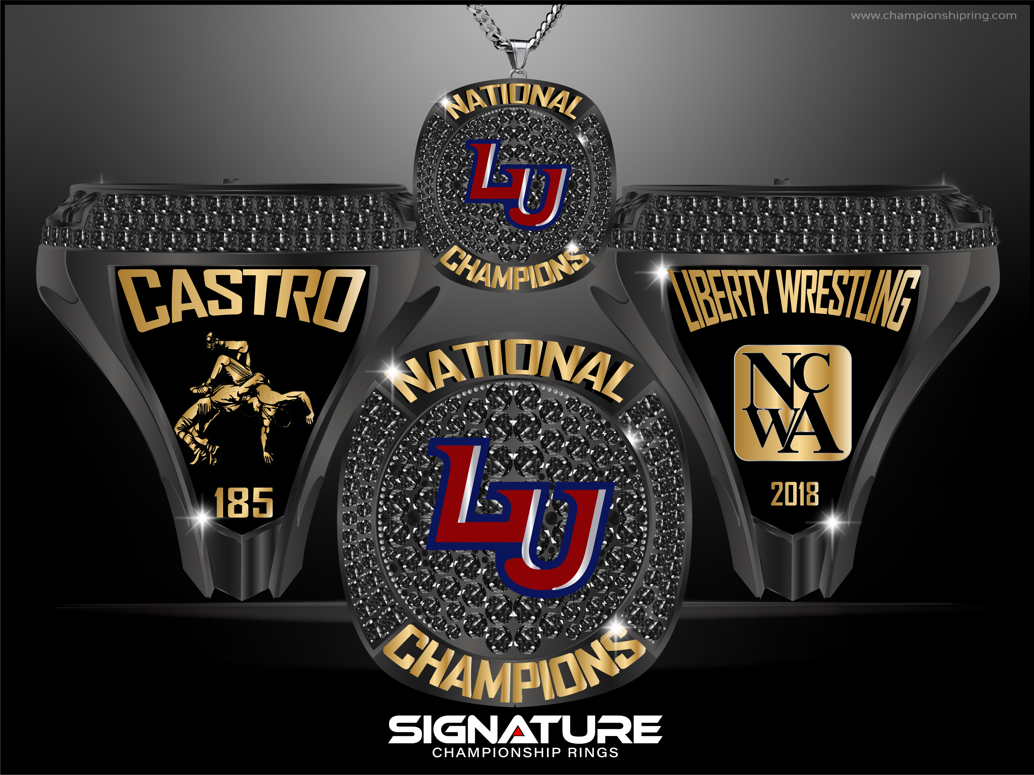 Championship Ring Design Studio: Wrestling